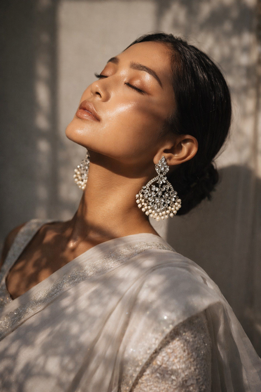 chand phool moti silver- (Baharbano)