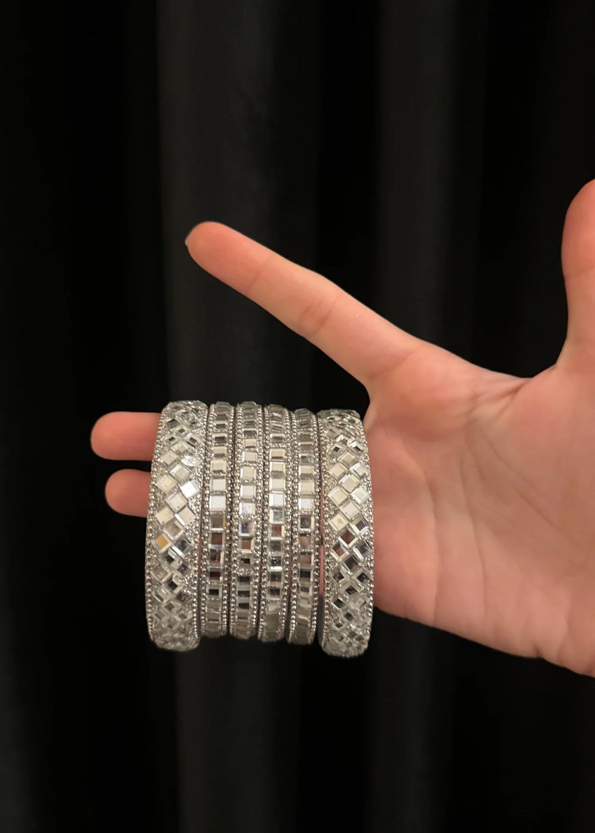 Kundan Chooriyan (silver)