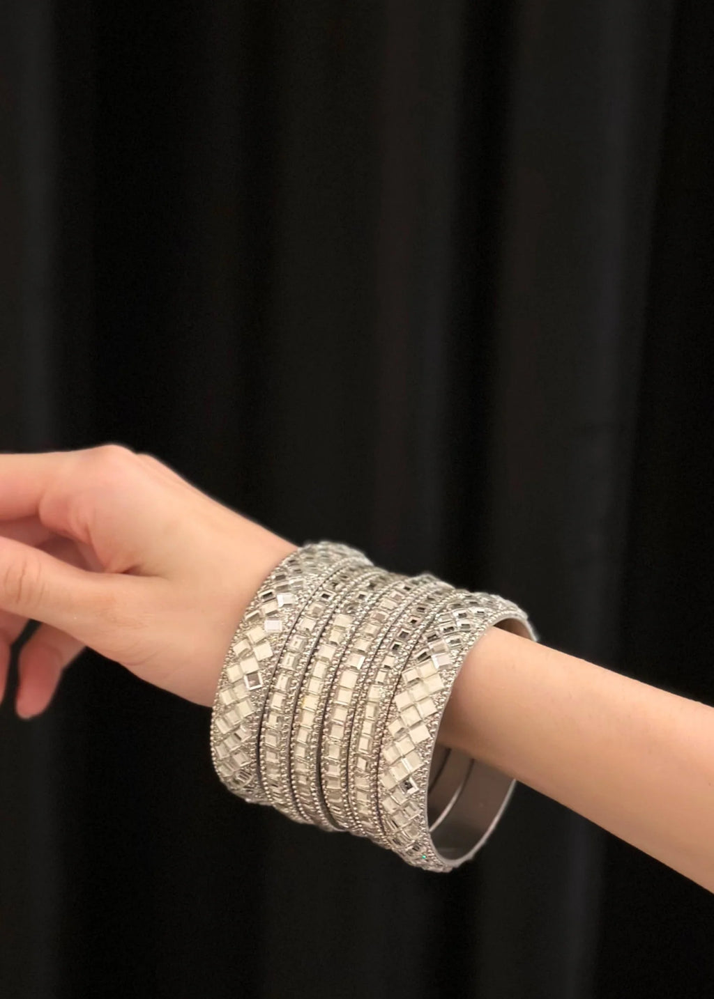 Kundan Chooriyan (silver)