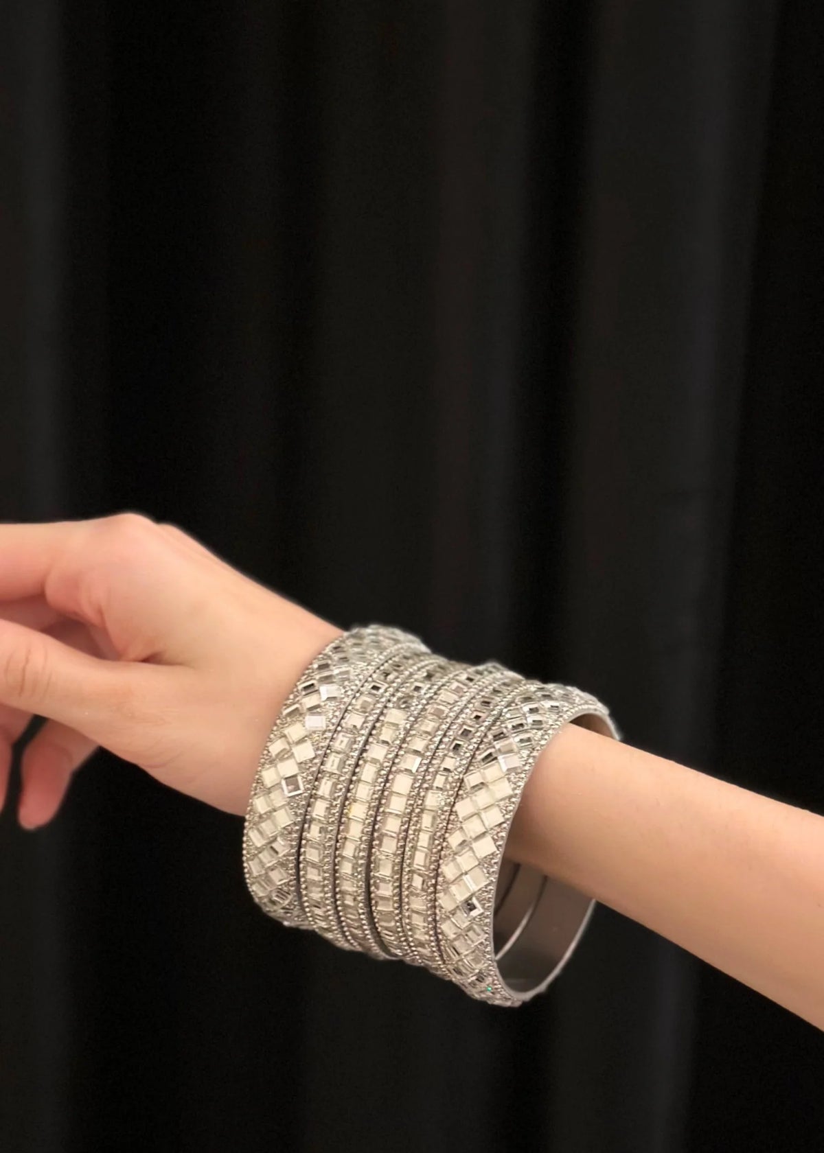 Kundan Chooriyan (silver)