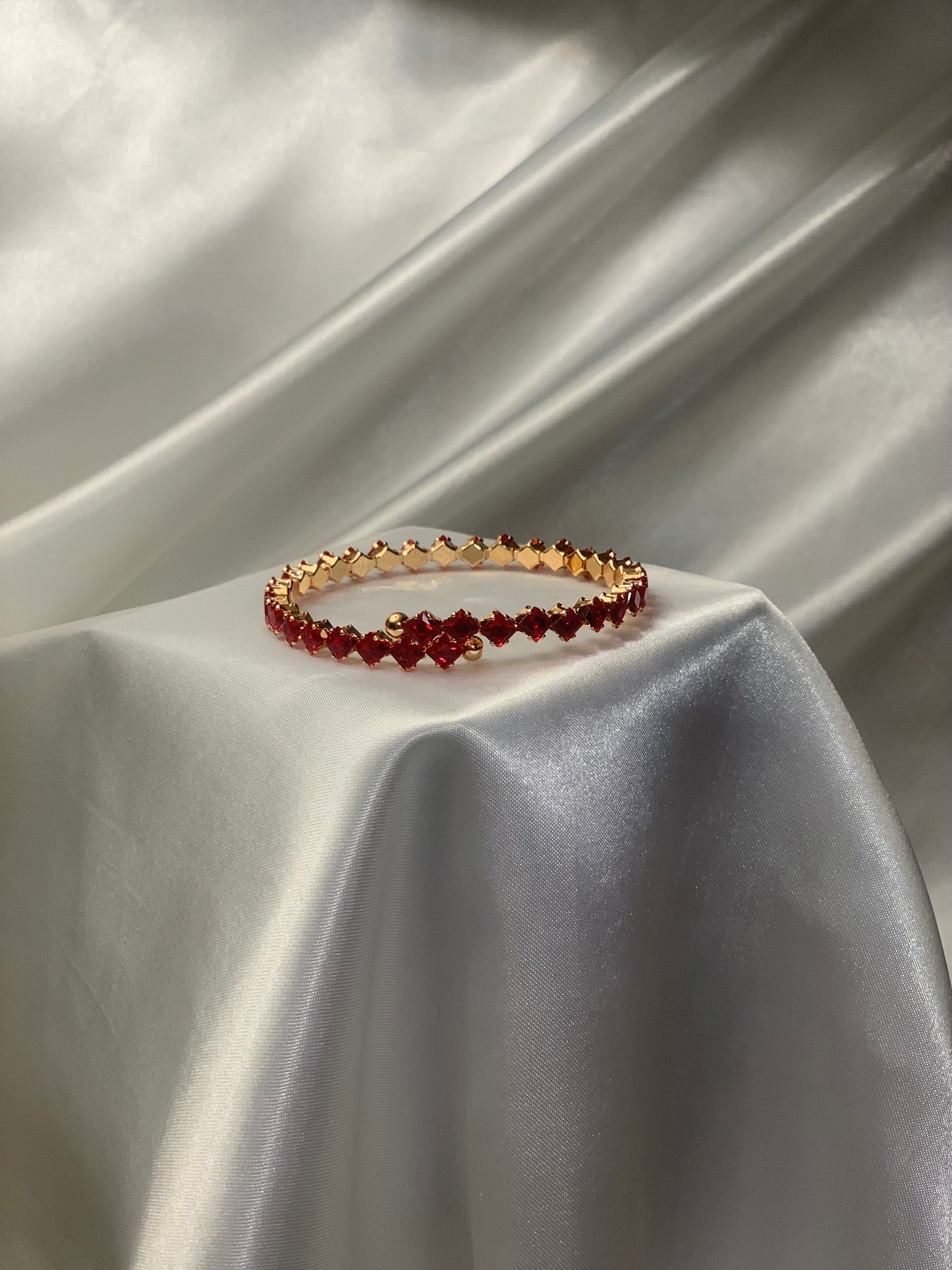 Bracelet Red and Gold