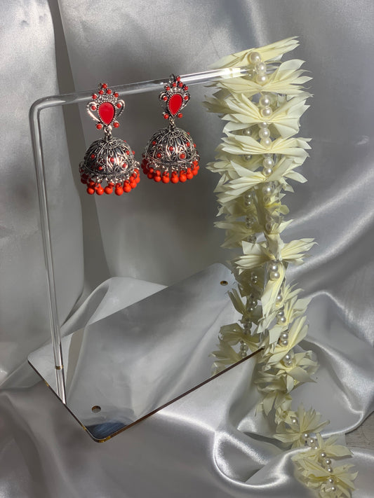 Hurrem Jhumkay (Red)