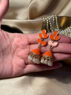 Booti Jhumki - orange