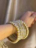 Moti Rani bangles - Grey