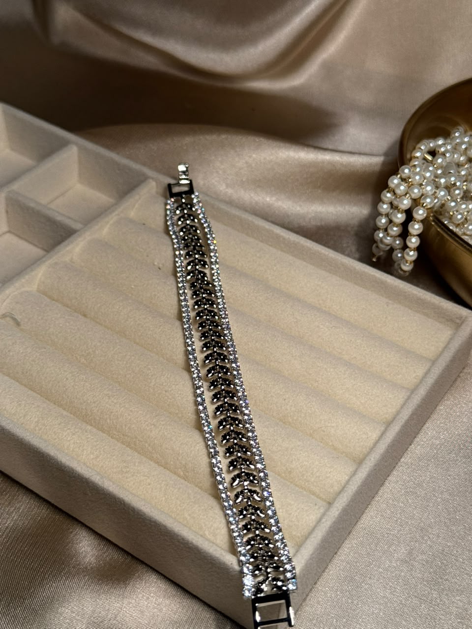 Moonlight bracelet - Gold and Silver