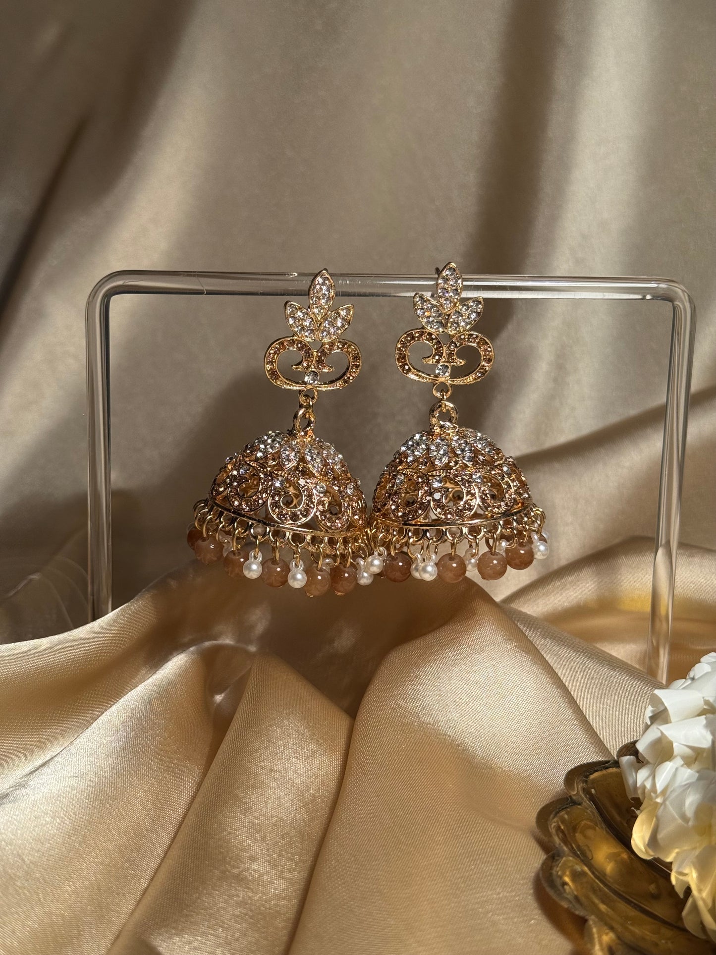 Mehwish-khass gold and brown