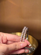Luna bangles Silver - Pink  (kids collection)