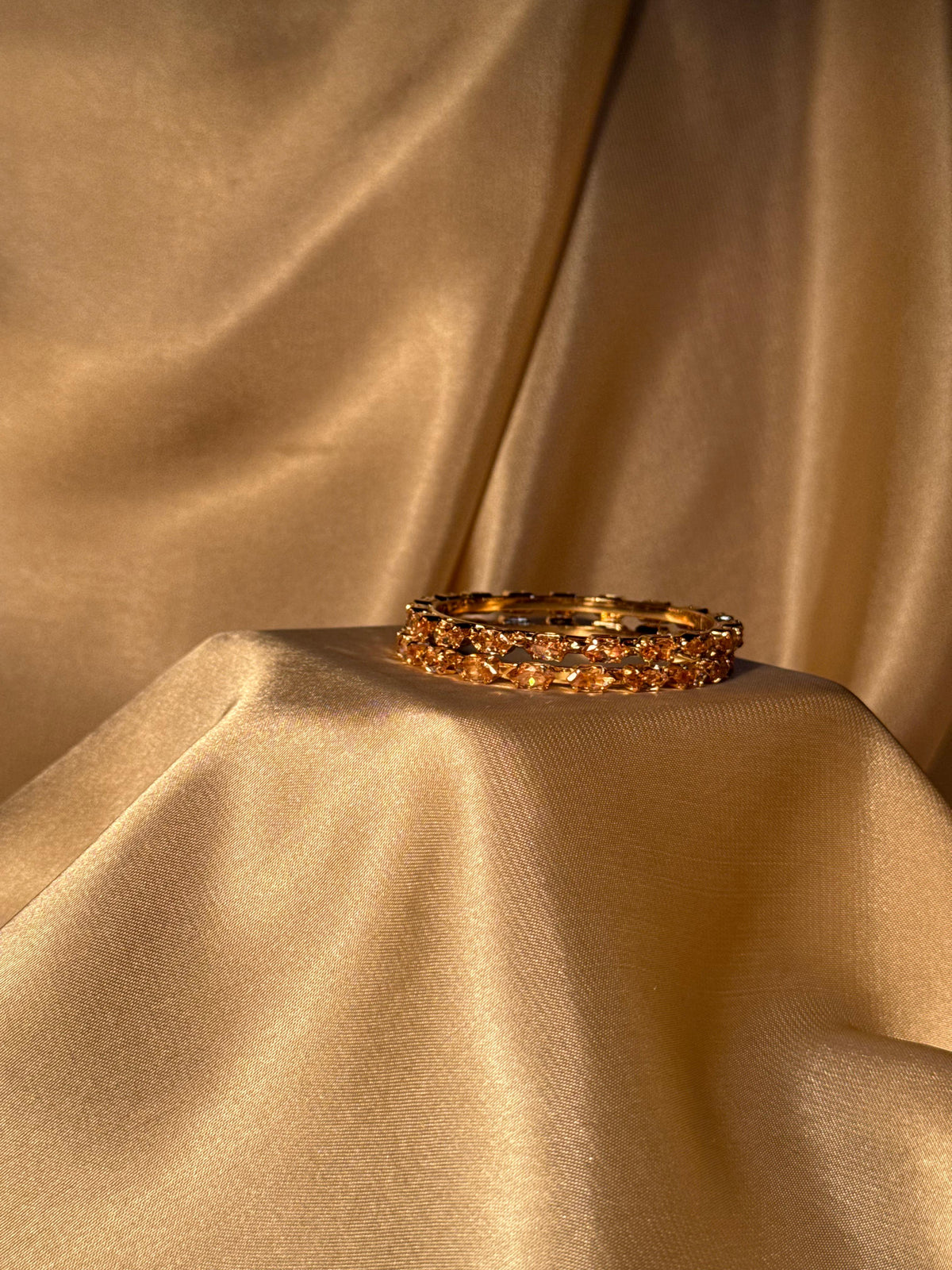 Beaded bangles Gold (kids collection)