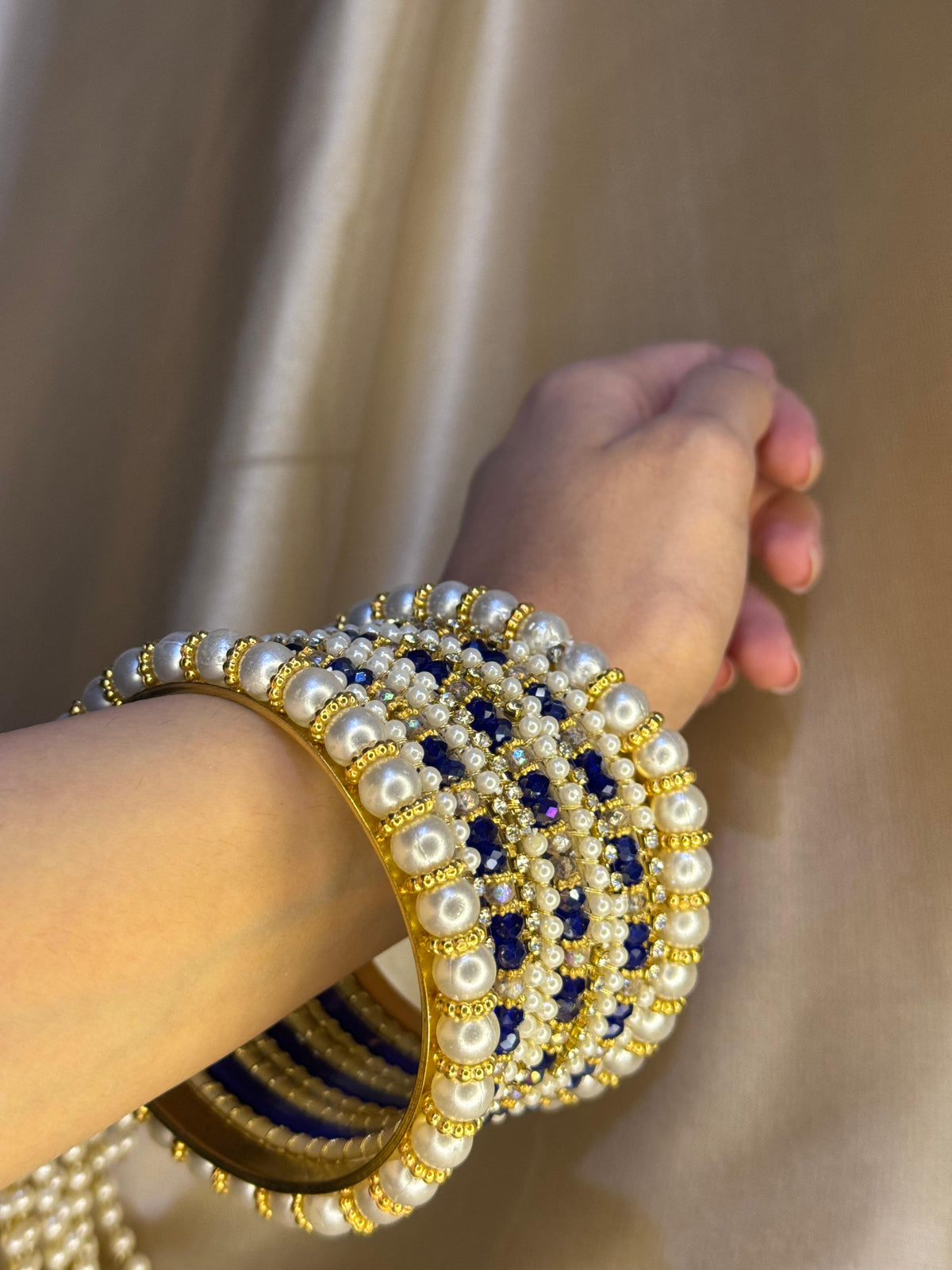 Moti Rani bangles - Blue