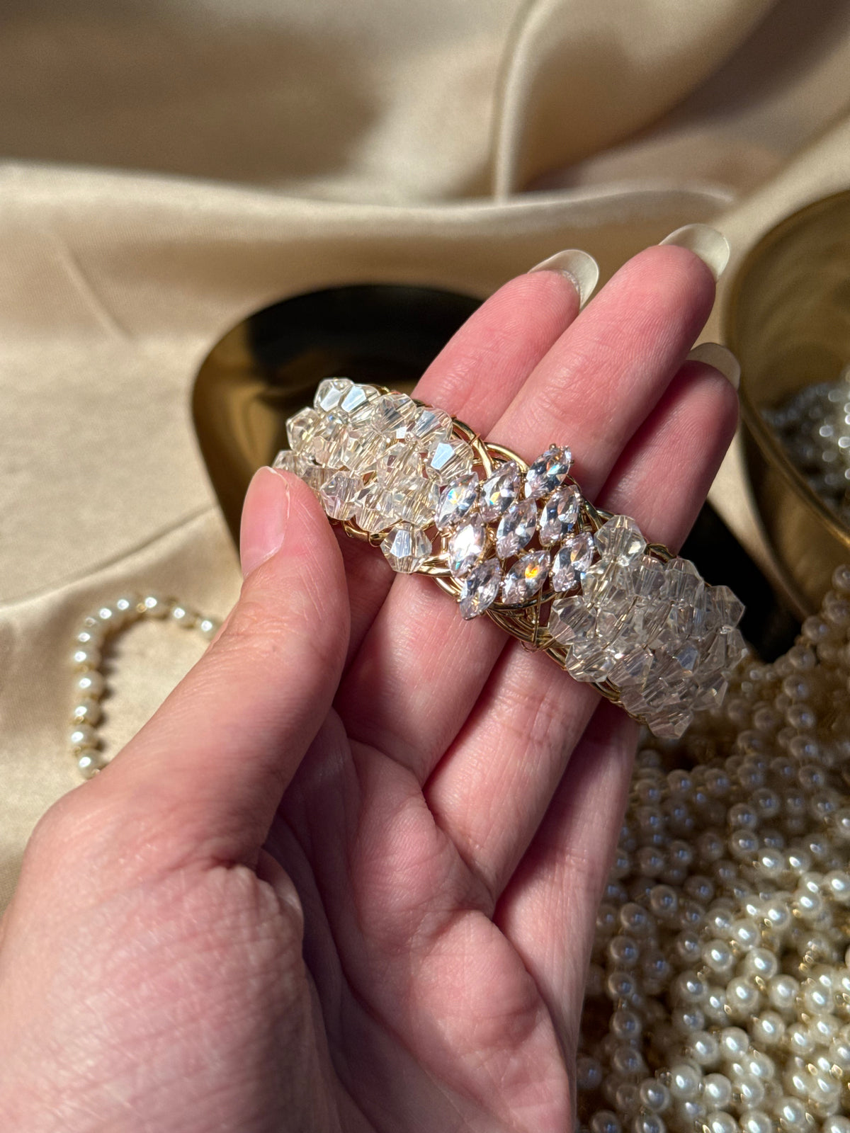 White diamond bracelet (kids collection)