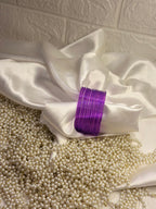Glass bangles - Purple - 12