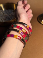 Color pop bangle - gulnaz - Black