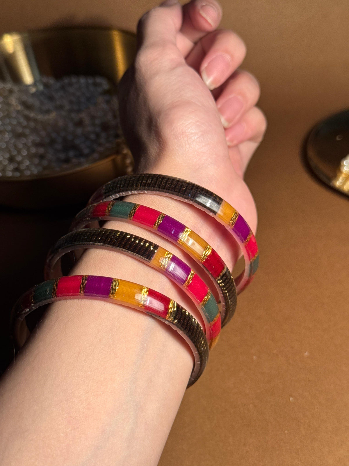 Color pop bangle - gulnaz - Black