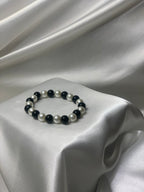 Pearl bracelet - Black and White
