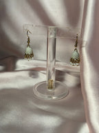 White Jali jhumki - rozana