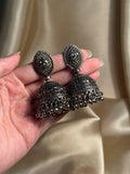 mahnoor earrings (charcoal)