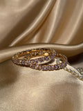Prism bangles Gold - White  (kids collection)