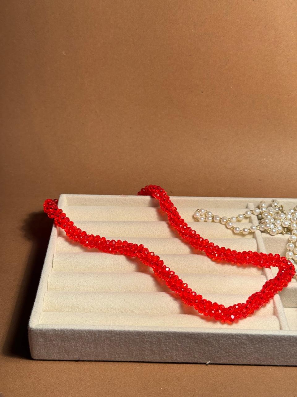 Crystal Chain - Red