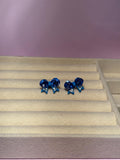 Bow Ties Studs - Blue