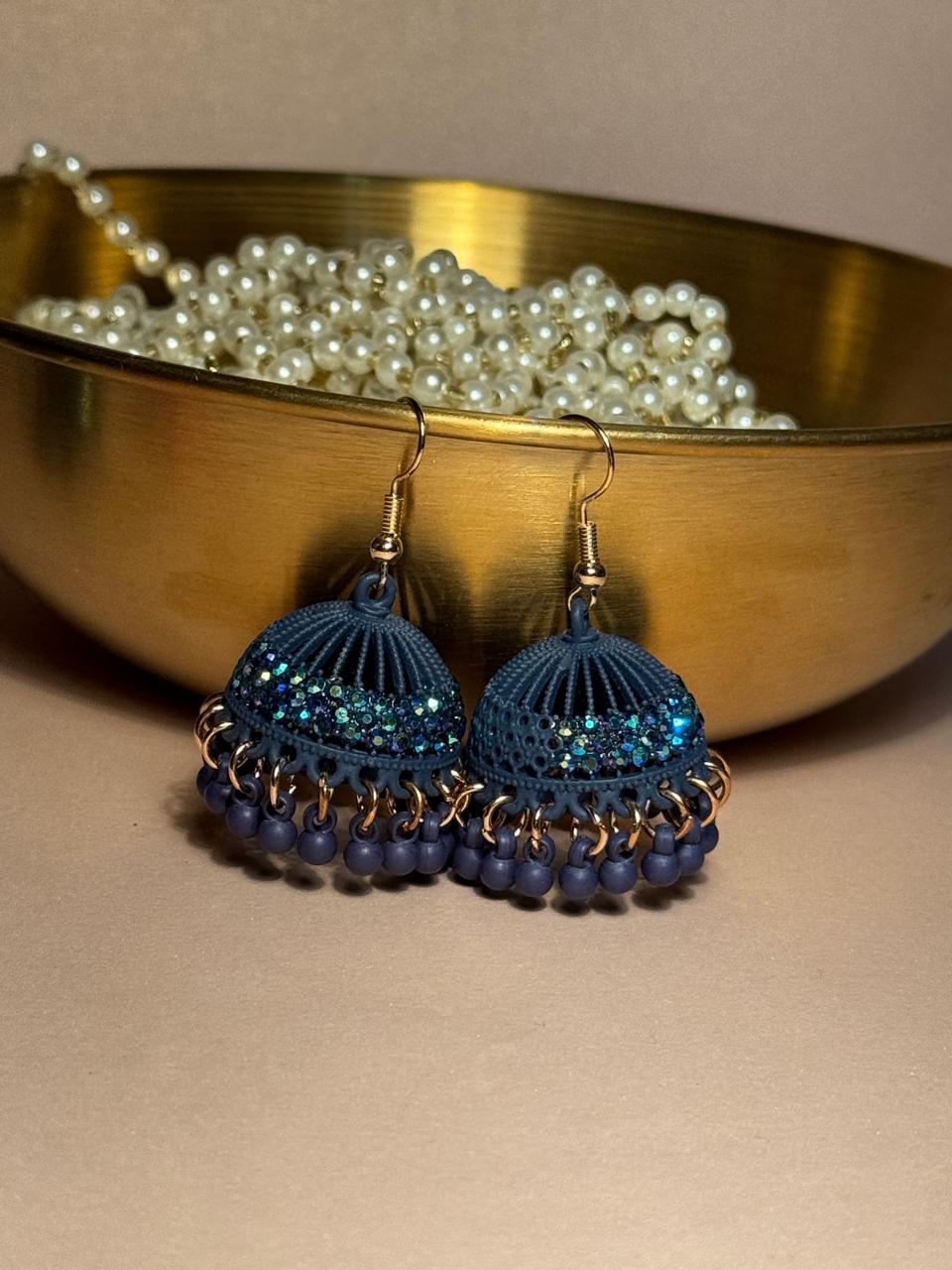 Matt jhumki heer - Blue