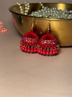 Matt jhumki heer - Red