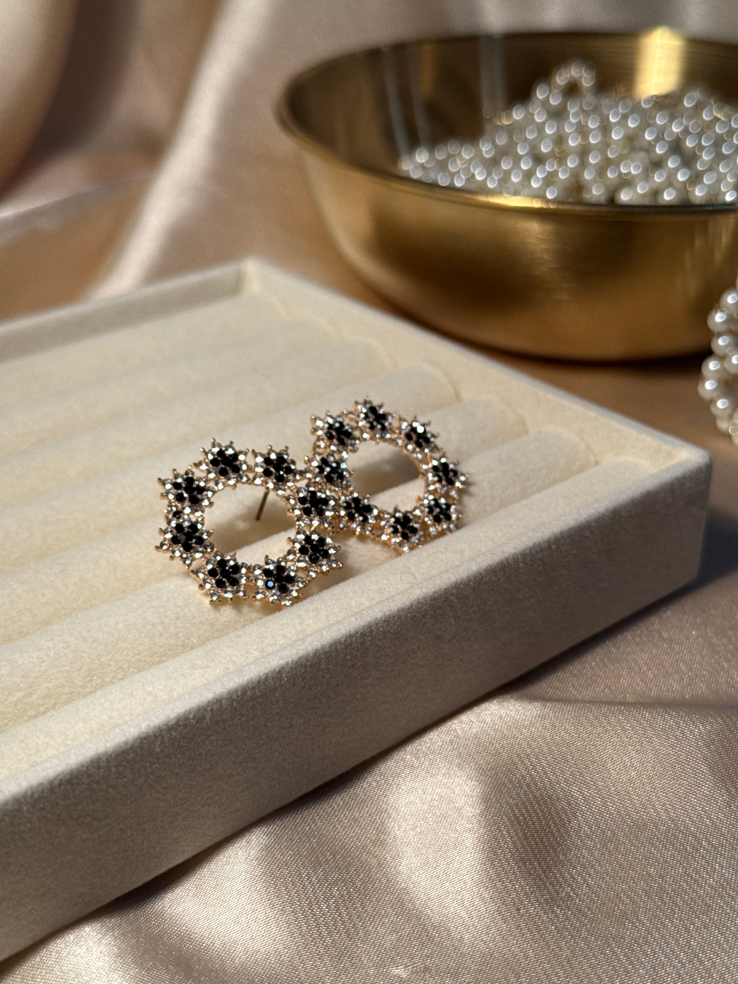 Gold and black Shine - rozana