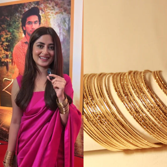 Gold Bangles (30 Pieces)