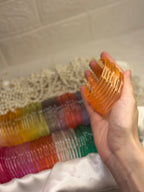 Viral Jelly bangles - Orange