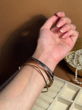 Square Steel Bangles - Multi