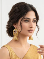 Gul jhumki gold - eid collection