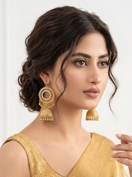 Gul jhumki gold - eid collection