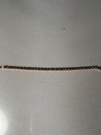 Beaded Prism bracelet-copper and gold(Mahnoorbano)
