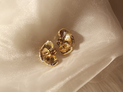 Chunky Earrings - Gold