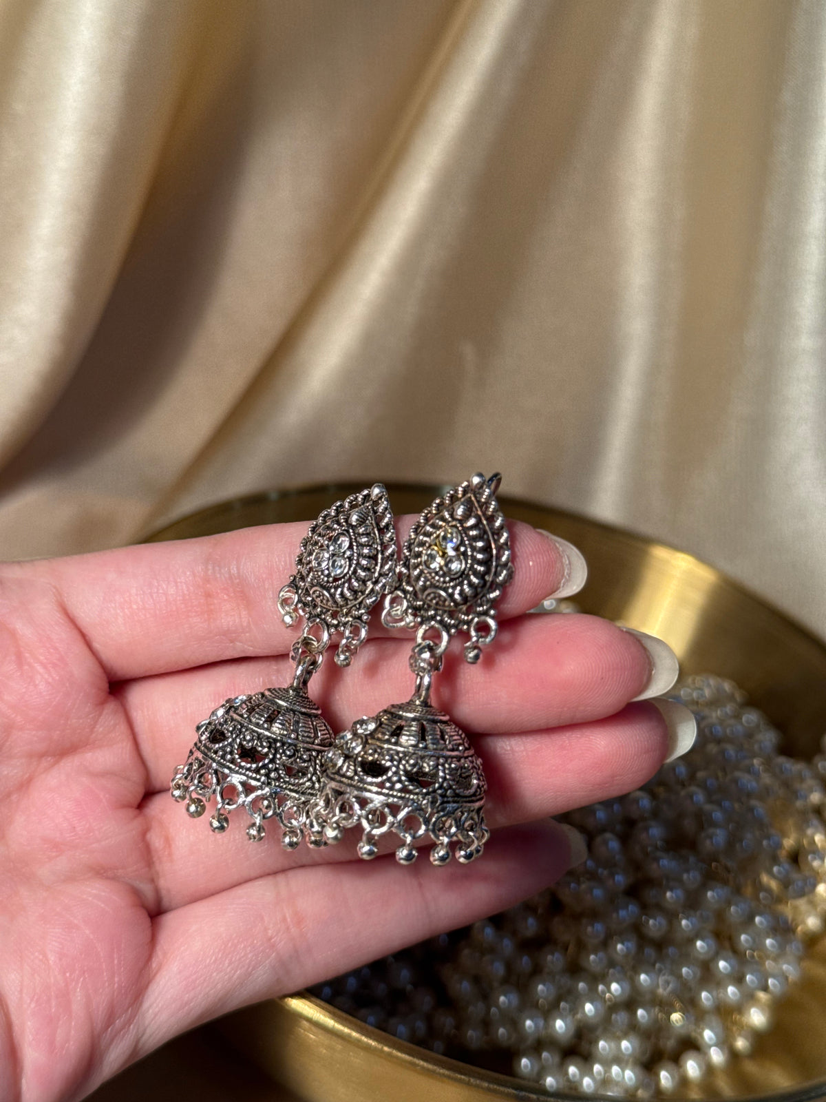 chandni jhumki (rozana collection)