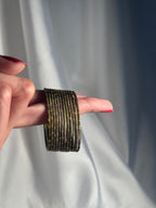 Glitter bangles grey - (kids collection)