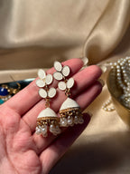 Booti Jhumki - white