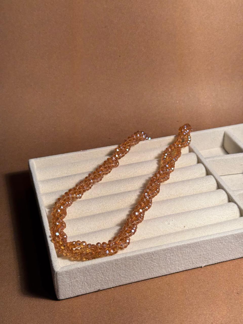 Crystal Chain - Gold