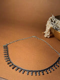 Oxidized Necklace - Dotted