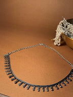 Oxidized Necklace - Dotted