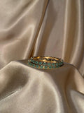 Glimmer bangles Gold - Light Green (kids collection)