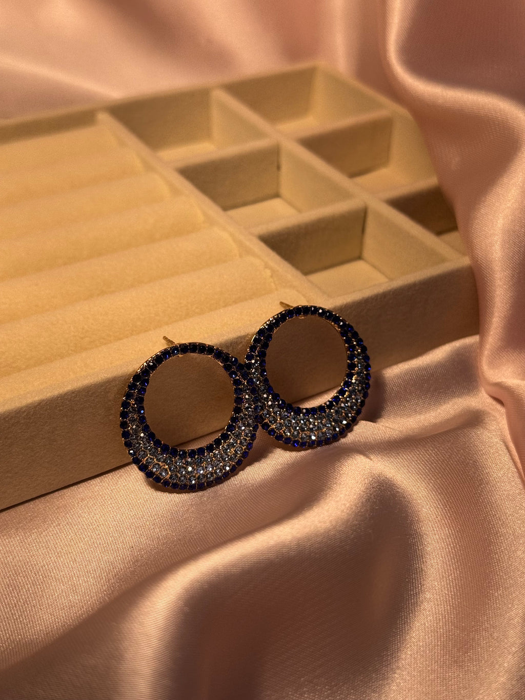 Blue hoops- rozana