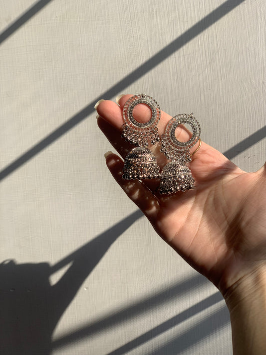 Gul Jhumki - Silver