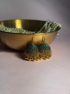 Meena karri antique Earrings - Blue