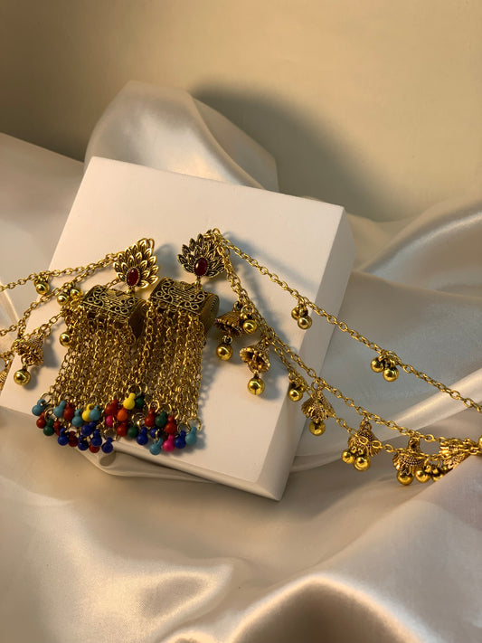 warq jhumky sunehri saharay bundle