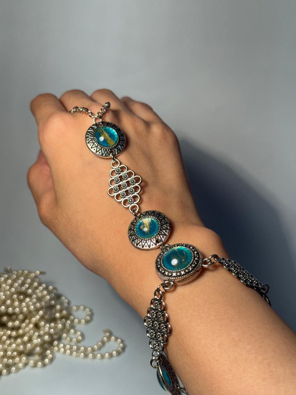 Halo Gems Angla - Turquoise