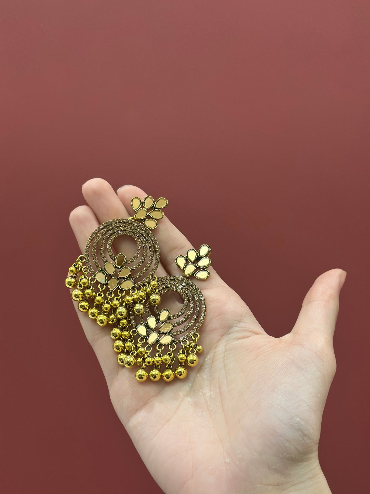 6 Ringlets Antique Gold