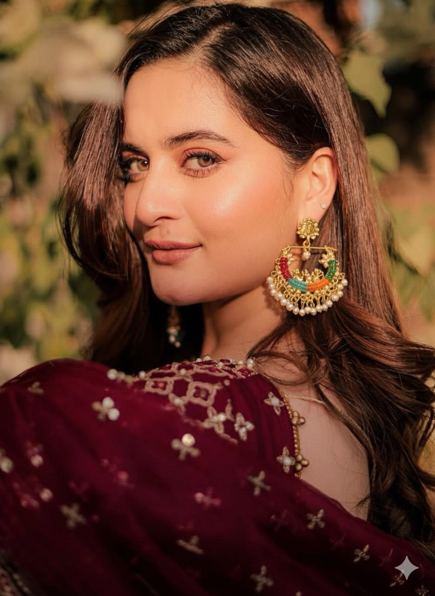 Peacock Earrings - Multicolor 3