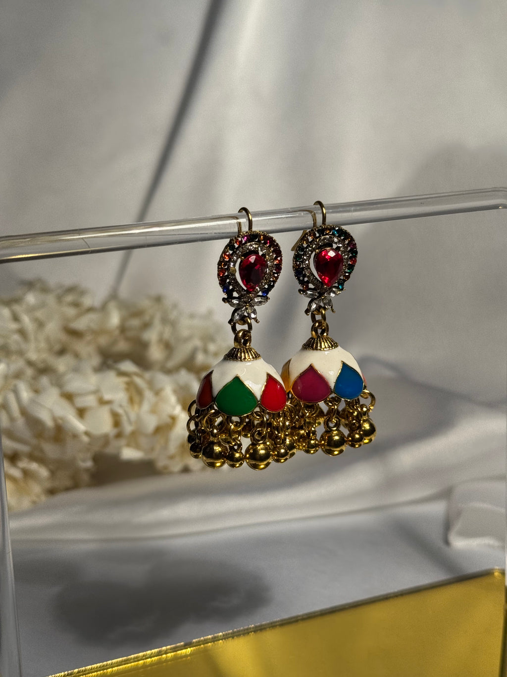 droplet bedazzled Rang-e-desi multi
