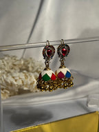 droplet bedazzled Rang-e-desi multi