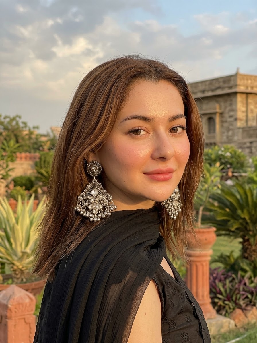 Shahana Silver Earrings